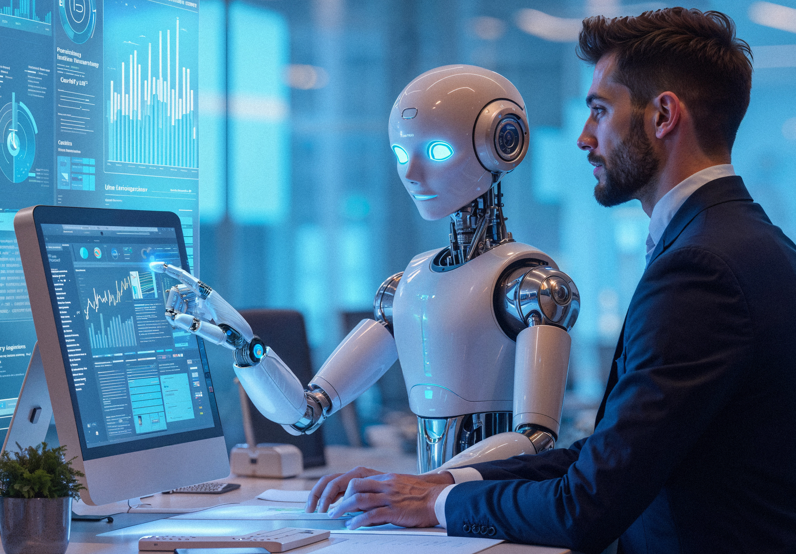 Ícone de Automação com IA - Automação de Processos e Marketing