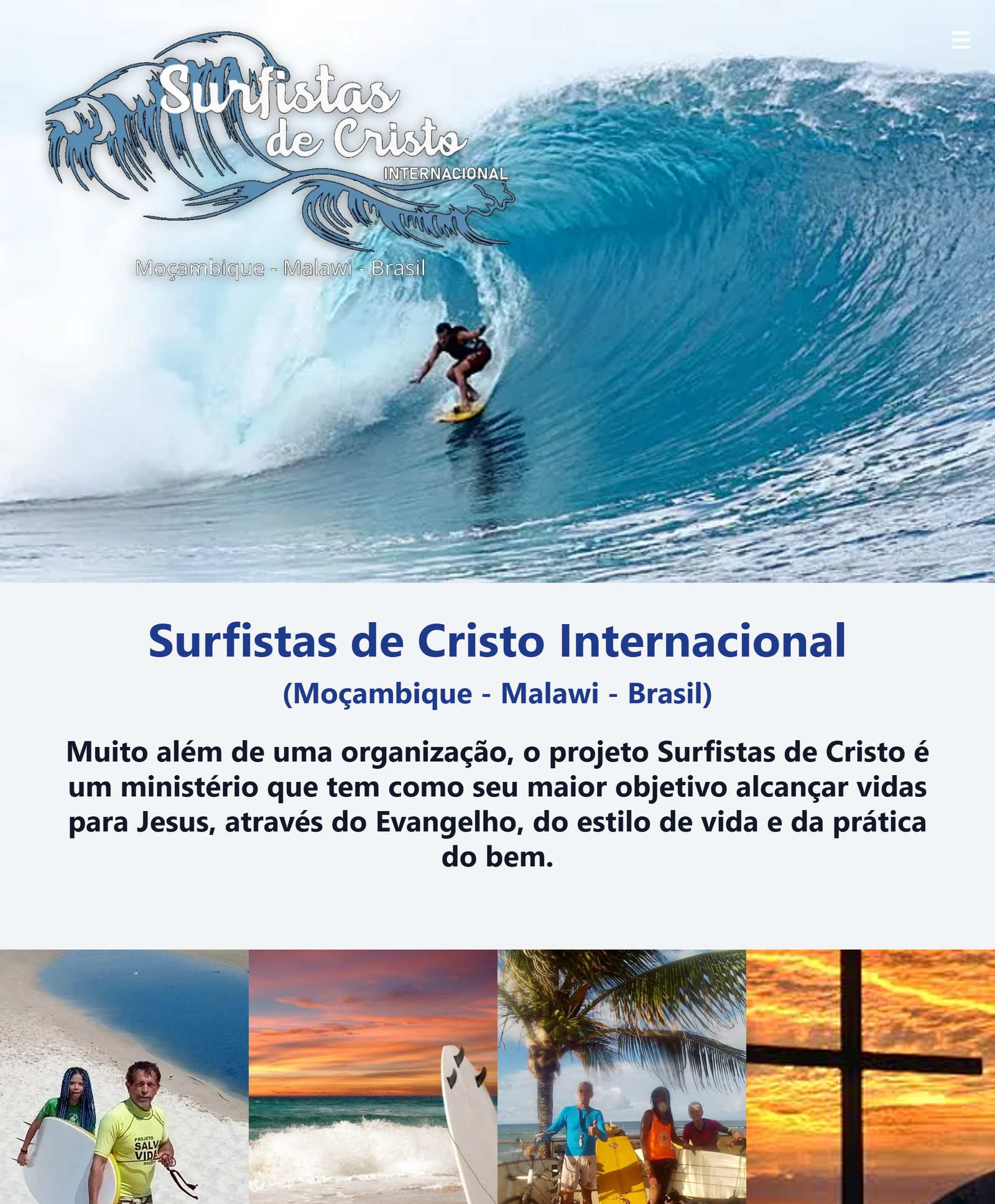 Site Surfistas - Projeto de Criação de Site Desenvolvido pela J3 Digital Mídia